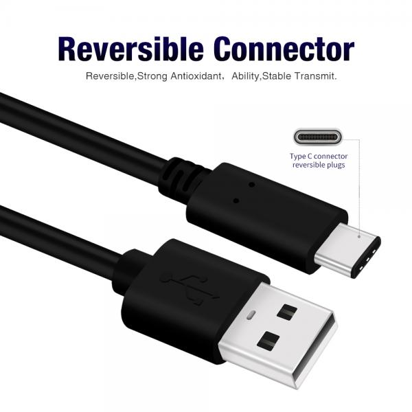 Picture of USB2.0 Type-C cable PVC(black)